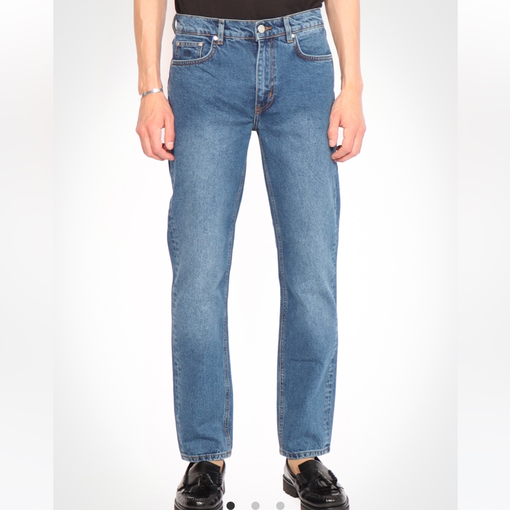 Amendi Men’s Ke Classic Slim Straight Jeans Blue Me Away